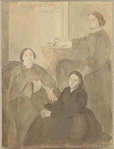 Mme. Michel Musson en haar dochters, Estelle en Désirée