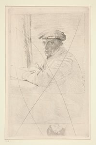 Portret van de graveur Joseph Tourny