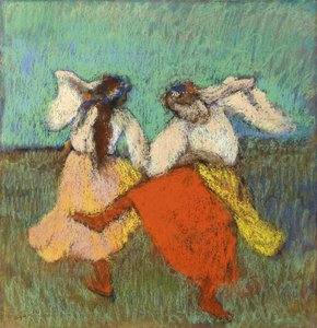 Russische Dansers door Edgar Degas