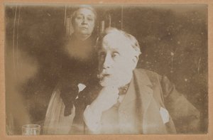 [Zelfportret met Zoé Closier] door Edgar Degas