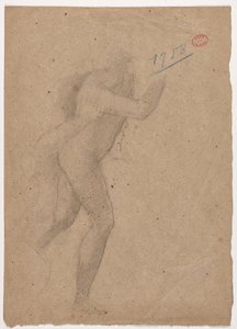 Studie naar een gravure van Marcantonio Raimondi naar Raphael, 
