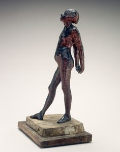 Studie in de Naakte van Kleine Danseres Veertien Jaar Naakte Kleine Danseres, ca. 1878-1881