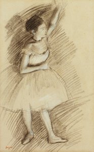 Studie van een danseres door Edgar Degas