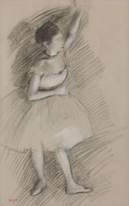 Studie van een Danseres door Edgar Degas