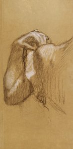 Studie van een Arm, ca. 1895-90 door Edgar Degas