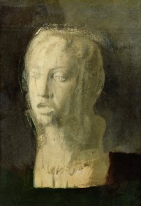 Studie van het hoofd van een jonge zanger, naar Della Robbia, c.1856-58