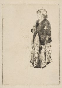 De actrice Ellen Andrée door Edgar Degas
