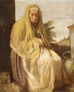 De Oude Italiaanse Vrouw