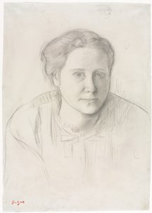 Victoria Dubourg, c. 1866 door Edgar Degas