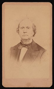 Portret van Ezra Bartlett French 1810-1880, voor 1880 door Edgar J Pullman
