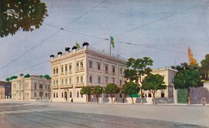 Cattete Paleis - De officiële residentie van de president van Brazilië door Edgar L. Pattison