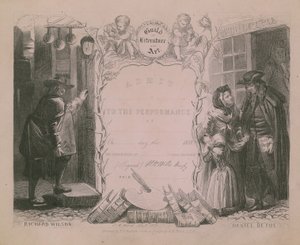 Uitnodiging voor het Gilde van Literatuur en Kunst door Edgar Melville Ward