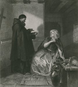 Juliet in de cel van broeder Lawrence, Romeo en Juliet