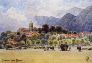 Noord-Spanje: Pasana, een Asturisch bergdorp door Edgar T. A. Wigram