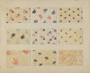 Gedrukte Quiltlapjes door Edith Magnette
