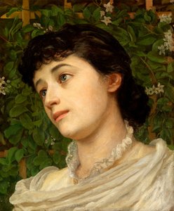 De overleden Mevrouw Charles Stuart-Wortley door Edith Ridley Corbet