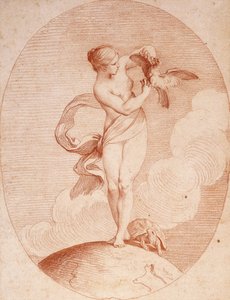 Het gevoel van aanraking door Edmé Bouchardon