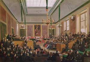Het Hooggerechtshof van Versailles, 7 maart 1849 door Edme Adolphe Fontaine