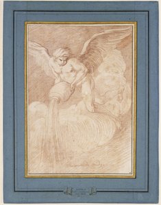 Der Südwind door Edmé Bouchardon