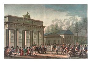 Intocht van de Fransen in Berlijn, 27 oktober 1806