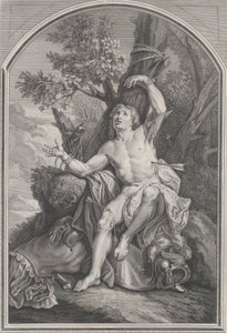 Sint Sebastiaan door Edme Jeaurat