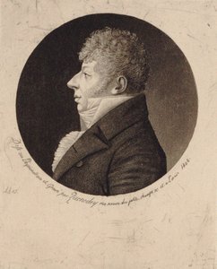 Portret van de violist en componist Jean Nicolas Auguste Kreutzer 1778-1832, 1808 door Edme Quenedey