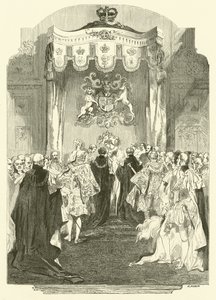 Kapittel van de Orde van de Kousenband, Windsor door Edmond (after) Morin