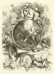 Sint Hubertus, patroonheilige van jagers (gravure) door Edmond (after) Morin