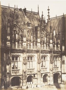Fragment van het Paleis van Justitie, Rouen, 1852-1854