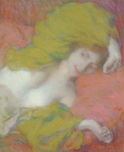 Ledigheid, c.1895 door Edmond François Aman Jean