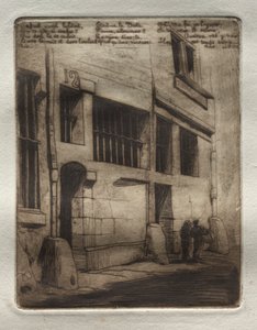 Rue des Mauvais Garçons door Edmond Gosselin