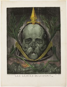 Bismarck, uit De genieën van de dood door Edmond Guilliaume
