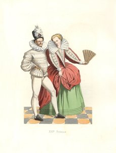 Franse edelen aan het hof van Hendrik III (1574-1589)