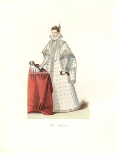 Italiaanse edelvrouw