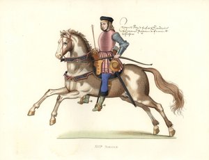 Koning Jacobus IV van Schotland (1473-1513) door Edmond Lechevallier Chevignard