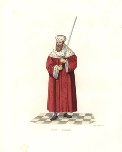 Maurits de Dappere, keurvorst van Saksen (1521-1553) door Edmond Lechevallier Chevignard