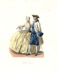 Officier en dame van kwaliteit, Frankrijk