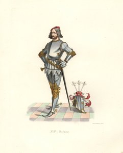 Patriciër van Neurenberg door Edmond Lechevallier Chevignard
