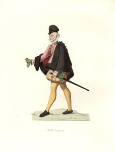 Spaanse edelman door Edmond Lechevallier Chevignard