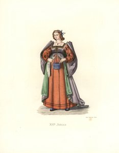 Vrouw uit Granada door Edmond Lechevallier Chevignard