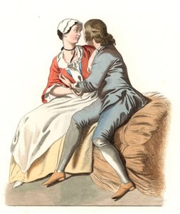 Jonge Franse dorpelingen door Edmond Lechevallier Chevignard