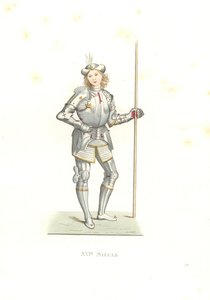 Italiaanse man van wapens door Edmond Lechevallier Chevignard