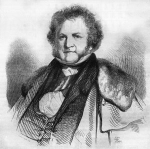 Portret van Jean Jacques Sellon, Zwitserse filantroop, pacifist en politicus, een voorstander van de afschaffing van slavernij en de doodstraf. Gravure door Chevignard in 