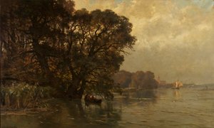 De Schelde bij Wetteren (België)