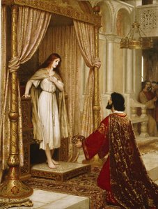 Een koning en een bedelmeisje, 1898 door Edmund Blair Leighton