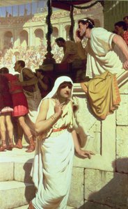 De vrouw van de gladiator