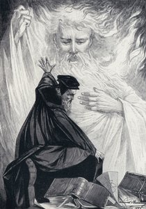 Illustratie voor Goethes Faust
