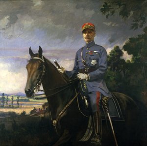 Maarschalk Ferdinand Foch door Edmund Charles Tarbell