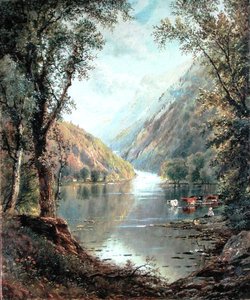 Scène in de Catskills door Edmund Darch Lewis