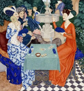 Koningin Isabella van Beieren door Edmund Dulac